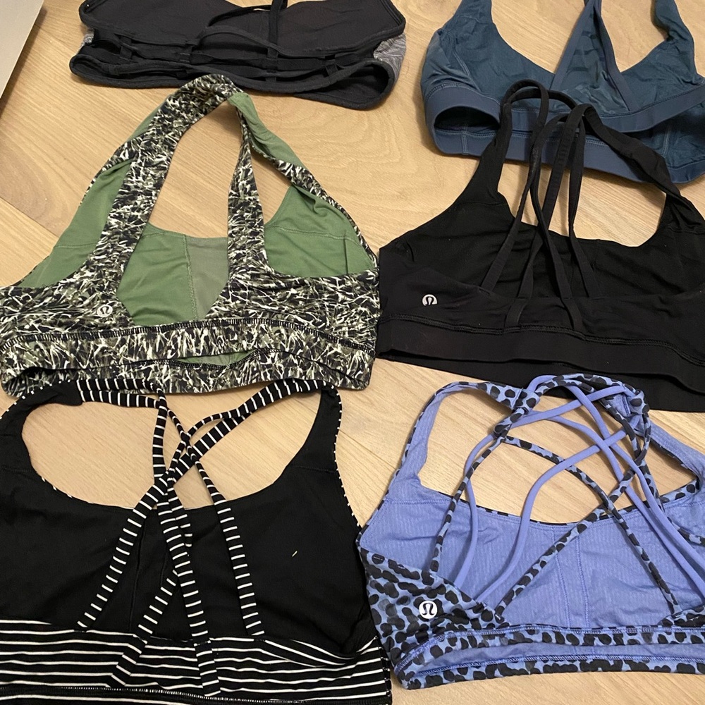 Bundle of lululemon sports bras